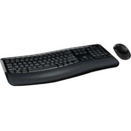 Microsoft Wireless Comfort Desktop 5050, USB Wireless RF, 104 Key, English (North America), Black
