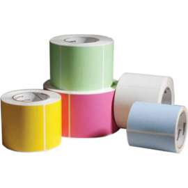 Intermec Duratherm II Direct Thermal Labels, 1 1/4" x 2 1/4" Length, Direct Thermal, 9600 Label