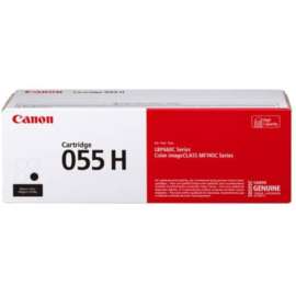 Canon 055 Original High Yield Laser Toner Cartridge, Black, 1 Pack, 7600 Pages