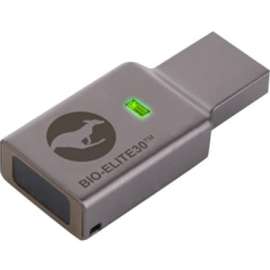 Kanguru Solutions Kanguru Defender Bio-Elite30 Fingerprint Hardware Encrypted USB Flash Drive 32GB, Fingerprint Access AES 256-Bit Hardware Encrypted USB Flash Drive