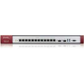 ZYXEL USG FLEX 700 Network Security/Firewall Appliance, 12 Port, 10/100/1000Base-T, Gigabit Ethernet, DES, 3DES, AES (256-bit), MD5, SHA-1, SHA-2