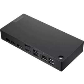 Lenovo Lenovo USB-C Dock (Windows Only), for Notebook, 100 W, USB Type C, 3 Displays Supported
