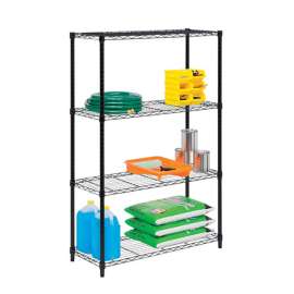 Honey-Can-Do 54 in. H X 36 in. W X 14 in. D Steel Shelving Unit