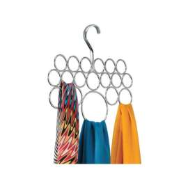 iDesign 11.5 in. H X 9.5 in. W X 5 in. L Steel Scarf Holder