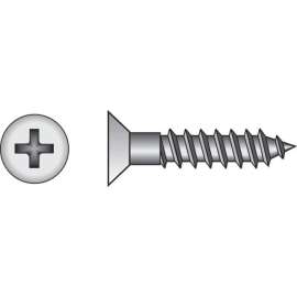 Hillman No. 8 X 2 in. L Phillips Zinc-Plated Wood Screws 100 pk