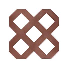 Grid Axcents 48 in. W X 8 ft. L Adobe Plastic Lattice Panel
