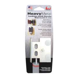 FENIX Heavy Metal Zinc-Plated Steel 3 in. L Locking Jamb Handle 1 pk