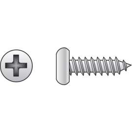 Hillman No. 14 X 2 in. L Phillips Pan Head Sheet Metal Screws 100 pk