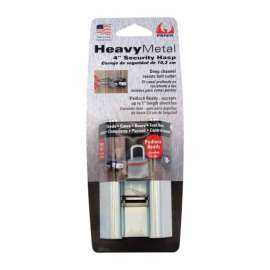 FENIX Heavy Metal Zinc-Plated Steel 4 in. L Hasp 1 pk