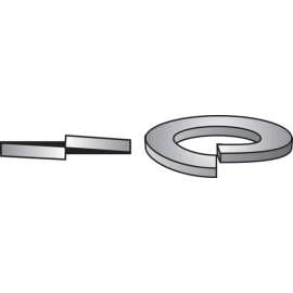 Hillman 1/2 in. D Hot-Dipped Galvanized Steel Split Lock Washer 100 pk