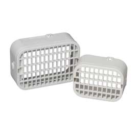 Amerimax 2 in. W X 3 in. L White Plastic Rodent Guard