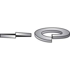 Hillman 5/8 in. D Hot-Dipped Galvanized Steel Split Lock Washer 100 pk