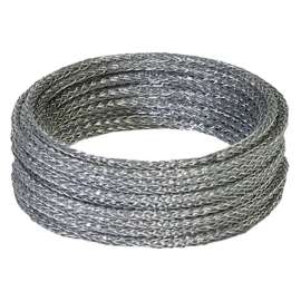 Hillman Galvanized Silver Picture Hanging Cord 75 lb 1 pk