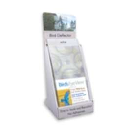 Artscape Clear Birds Eye View Indoor Window Film 4 in. W X 4 in. L