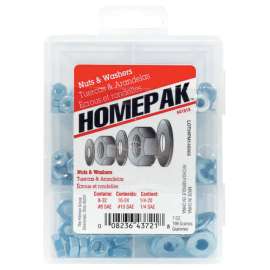 Hillman Zinc-Plated Steel Various Sizes Fender Washer 6 pk