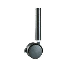 InterMetro 2.8 in. D Swivel Plastic Caster 300 lb 4 pk
