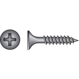 Hillman No. 8 X 3 in. L Phillips Drywall Screws 100 pk