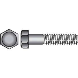 Hillman 1/4 in. D X 2 in. L Zinc Plated Steel Hex Bolt 100 pk