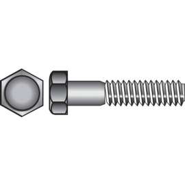 Hillman 3/8 in. D X 3/4 in. L Zinc Plated Steel Hex Bolt 100 pk