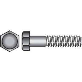 Hillman 3/8 in. D X 1-1/4 in. L Zinc Plated Steel Hex Bolt 100 pk