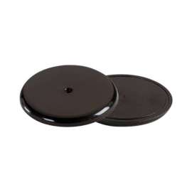 Shepherd Hardware Plastic Heavy Duty Anti-Skid Pads Black Round 4 pk