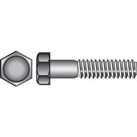 Hillman 5/8 in. D X 2-1/2 in. L Zinc Plated Steel Hex Bolt 25 pk