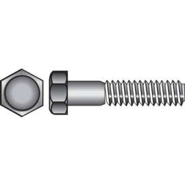 Hillman 5/8 in. D X 3 in. L Zinc Plated Steel Hex Bolt 25 pk