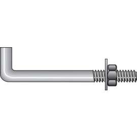 Hillman 3/8 in. D X 6 in. L Steel Round Head Anchor Bolts 25 pk
