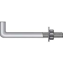 Hillman 1/2 in. D X 10 in. L Steel Round Head Anchor Bolts 25 pk