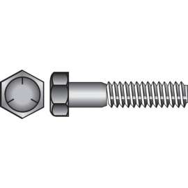 Hillman 1/2 in. D X 1-1/2 in. L Heat Treated Zinc Steel Hex Head Cap Screw 50 pk
