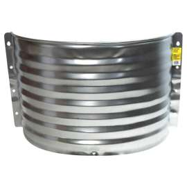 Amerimax 24 in. H X 37 in. W Galvanized Steel Area Wall