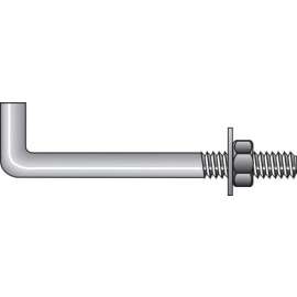 Hillman 1/2 in. D X 6 in. L Steel Round Head Anchor Bolts 25 pk
