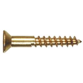 Hillman No. 4 X 5/8 in. L Phillips Wood Screws 100 pk