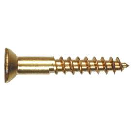 Hillman No. 6 X 1 in. L Phillips Wood Screws 100 pk