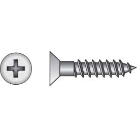 Hillman No. 4 X 1 in. L Phillips Zinc-Plated Wood Screws 100 pk