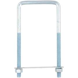 Hampton 3/8 in. X 3-5/8 in. W X 7 in. L Coarse Zinc-Plated Steel Lumber Size Square Bend U-Bolt