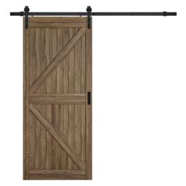 Renin 84 in. H X 36 in. W K-Design Barn Door