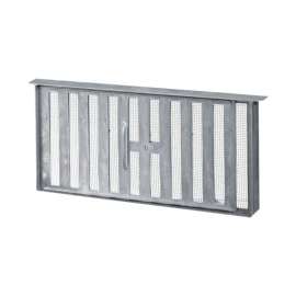 Air Vent 7.8 in. H X 17 in. W Mill Aluminum Foundation Vent