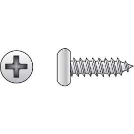 Hillman No. 14 X 1 in. L Phillips Pan Head Sheet Metal Screws 100 pk