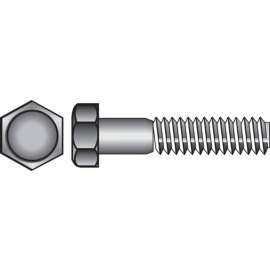 Hillman 1/4-20 in. D X 1 in. L Stainless Steel Hex Head Cap Screw 100 pk