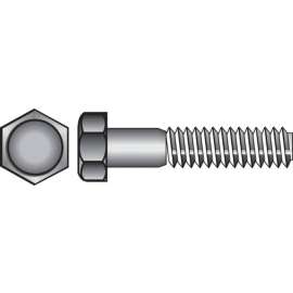 Hillman 1/4-20 in. D X 1-1/2 in. L Stainless Steel Hex Head Cap Screw 100 pk