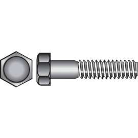 Hillman 1/4-20 in. D X 3 in. L Stainless Steel Hex Head Cap Screw 50 pk