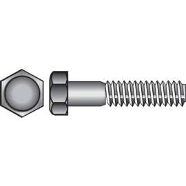 Hillman 5/16-18 in. D X 3 in. L Stainless Steel Hex Head Cap Screw 50 pk