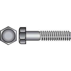 Hillman 5/16-18 in. D X 3-1/2 in. L Stainless Steel Hex Head Cap Screw 50 pk