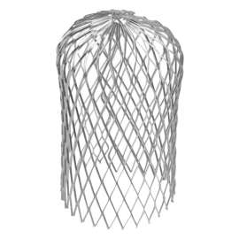 Amerimax 3.5 in. W X 3.5 in. L Gray Aluminum Gutter Strainer