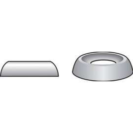 Hillman Stainless Steel 14 in. Countersunk Finish Washer 100 pk