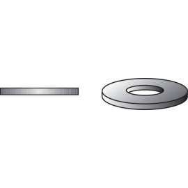 Hillman Stainless Steel 3/8 in. Flat Washer 100 pk