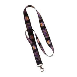 Hillman LSU Polyester Multicolored Decorative Key Chain Lanyard