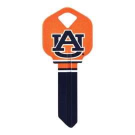 Hillman Auburn University Painted Key House/Office Universal Key Blank 66 Single
