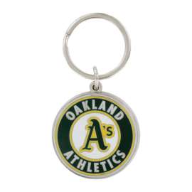 Hillman Oakland Athletics Metal Multicolored Key Chain
